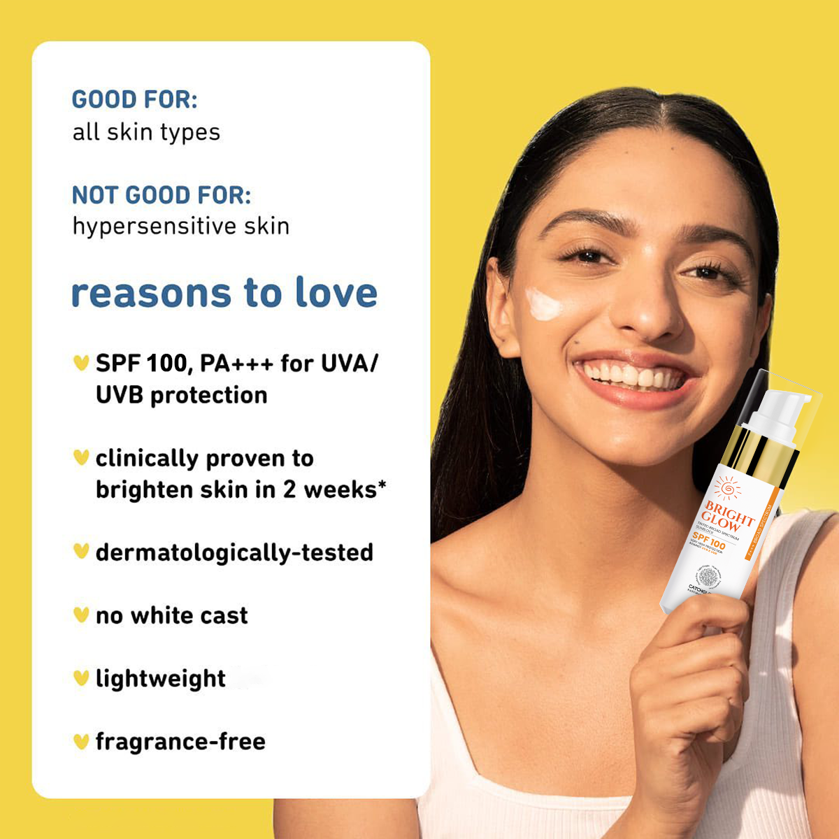 Glass Skin Sunblock SPF 100+🎁 FREE Soap – Shazyl Skincare