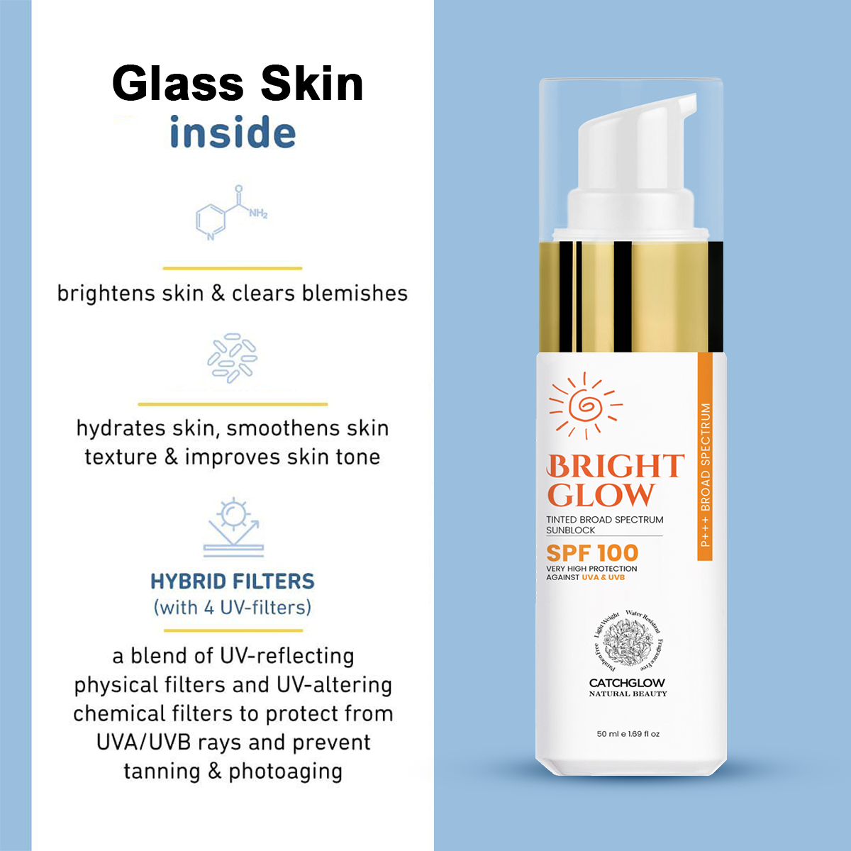 Glass Skin Sunblock SPF 100