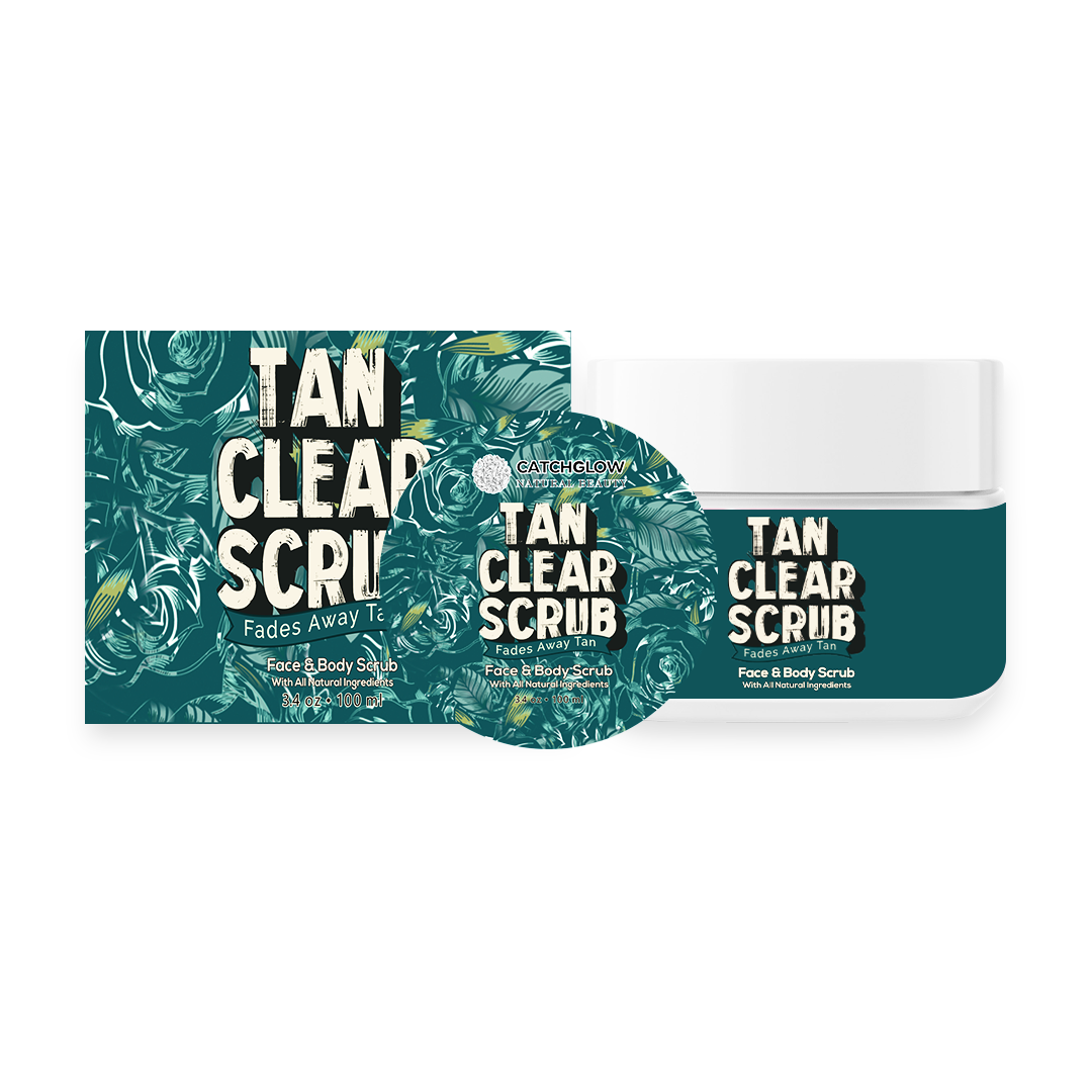 Tan Clear Scrub